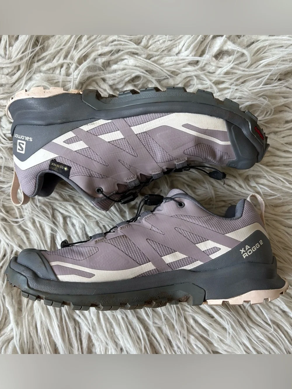 Salomon XA Rogg 2 GTX Trail Running Hiking Waterproof Gore-Tex Sneakers Sz 37.5